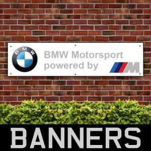 BMW M Power Motorsport PVC Banner
