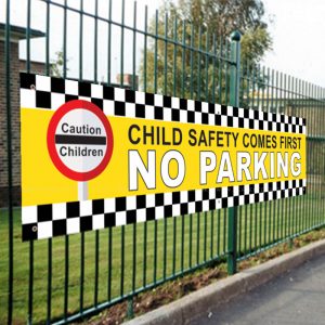 Child Safety Comes First PVC Banner
