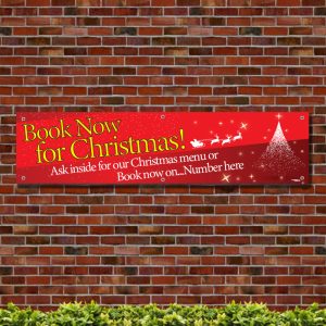 BANPP00005 personalised-book-now-for-chritsmas-ask-inside-for-our-christmas-menu-or-book-now-on-number-here-pvc-ban 1